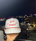 White GODFIRST CAP
